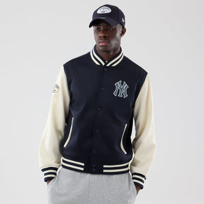 Geacă New Era Mlb Jersey Bomber Ny Yankees Albastră