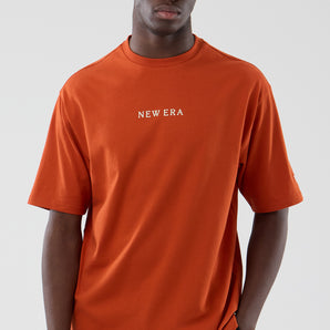 Tricou New Era Beach Graphic Oversized Portocaliu