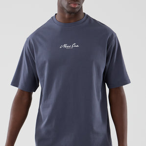 Tricou New Era Beach Graphic Oversized Gri
