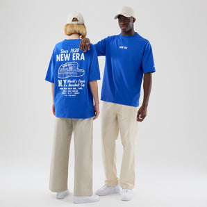 Tricou New Era Cap Graphic Oversized Albastru