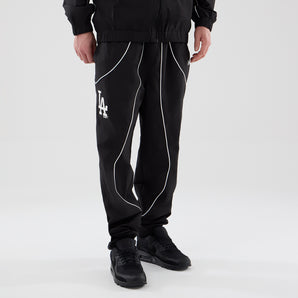 Pantaloni New Era Mlb Piping Track La Dodgers Negri
