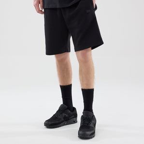 Pantaloni Scurți New Era Nba League Edition Tonal Fleece Terry Chicago Bulls Negru