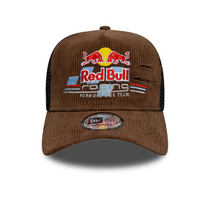 Șapcă New Era 9Forty Distressed Cord Red Bull F1 Reglabilă Maro