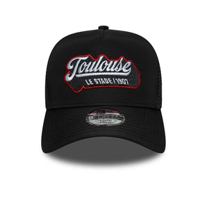 Șapcă New Era 9Forty Trucker Patch Knit E-Frame Standard De Liège Reglabilă Neagră
