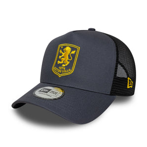 Șapcă New Era 9Forty Trucker Seasonal E-Frame Aston Villa Reglabilă Gri