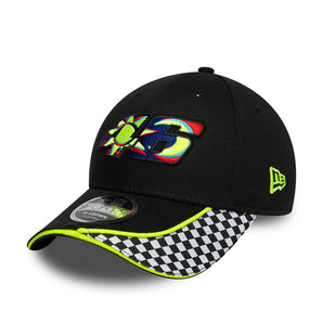 Șapcă New Era 9Forty M-Crown Check Vr46 Reglabilă Neagră