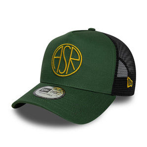 Șapcă New Era 9Forty Trucker Seasonal E-Frame As Roma Reglabilă Verde