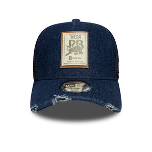 Șapcă New Era 9Forty Denim E-Frame Visa Cash App Rb Reglabilă Neagră
