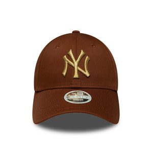 Șapcă New Era 9Forty Women Metallic Ny Yankees Reglabilă Maro