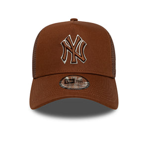 Șapcă New Era 9Forty Outline E-Frame Ny Yankees Reglabilă Maro