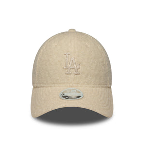 Șapcă New Era 9Forty M-Crown Women Winter Borg La Dodgers Reglabilă Bej