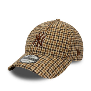 Șapcă New Era 9Twenty A-Frame Check Ny Yankees Reglabilă Bej