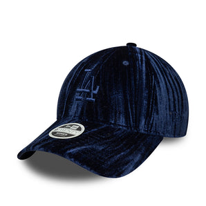 Șapcă New Era 9Twenty Women Velour La Dodgers Reglabilă Albastră