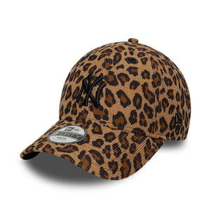 Șapcă New Era 9Forty Copii Leopard Cord Ny Yankees Reglabilă Bej