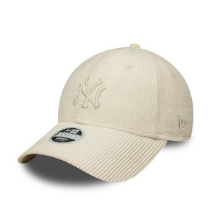 Șapcă New Era 9Forty Women Cord Ny Yankees Reglabilă Bej
