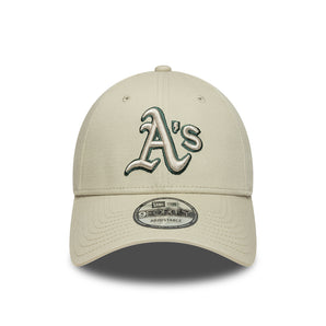 Șapcă New Era 9Forty Team Outline Oakland Athletics Reglabilă Bej