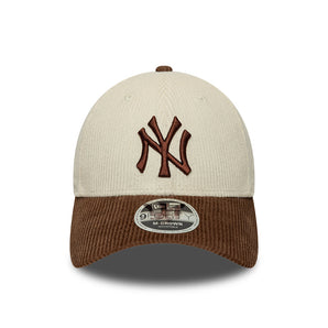 Șapcă New Era 9Forty M-Crown Cord Ny Yankees Reglabilă Bej