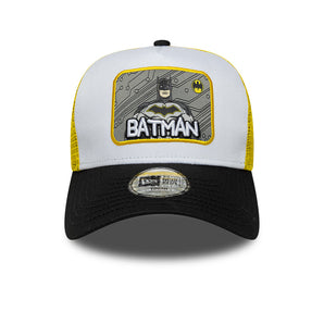 Șapcă New Era 9Forty Youth Dc Comics Patch Batman Reglabilă Albă