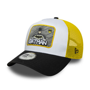 Șapcă New Era 9Forty Youth Dc Comics Patch Batman Reglabilă Albă