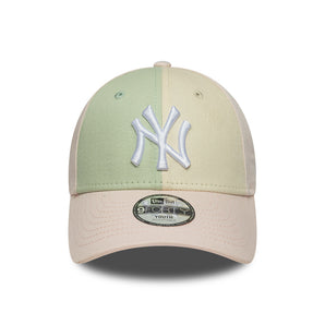 Șapcă New Era 9Forty Copii Colourblock Ny Yankees Reglabilă Roz