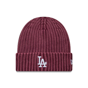Căciulă New Era Knit Medium Mlb Washed Beanie La Dodgers Roșie