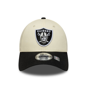 Șapcă New Era 9Forty Nfl Colour Block La Raiders Reglabilă Bej