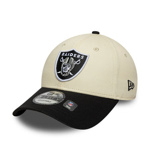 Șapcă New Era 9Forty Nfl Colour Block La Raiders Reglabilă Bej