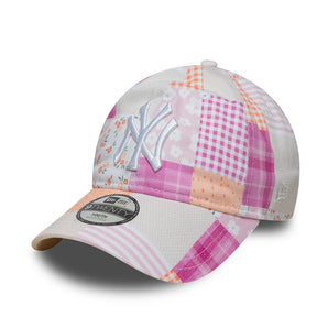 Șapcă New Era 9Twenty Copii Patchwork Ny Yankees Reglabilă Roz