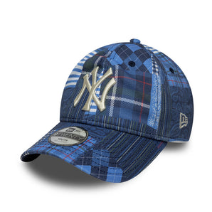 Șapcă New Era 9Twenty Copii Patchwork Ny Yankees Reglabilă Albastră