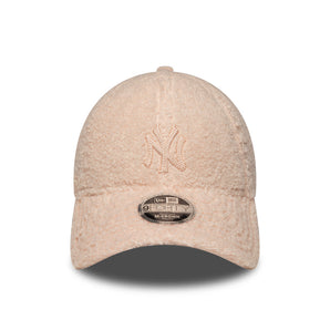 Șapcă New Era 9Forty M-Crown Copii Winter Borg Ny Yankees Reglabilă Roz