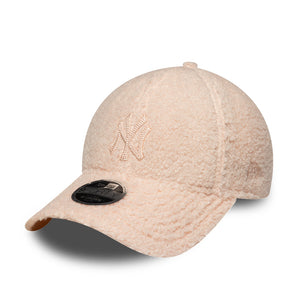 Șapcă New Era 9Forty M-Crown Copii Winter Borg Ny Yankees Reglabilă Roz