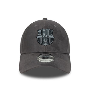 Șapcă New Era 39Thirty Faux Suede Fc Barcelona Fixă Gri