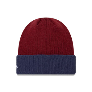 Șapcă New Era Knit Medium Contrast Cuff Beanie Fc Barcelona Roșie