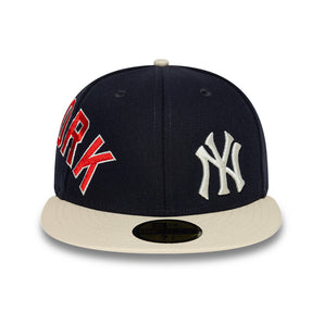 Șapcă New Era 59Fifty Mlb Multi Logo Ny Yankees Fixă Albastră