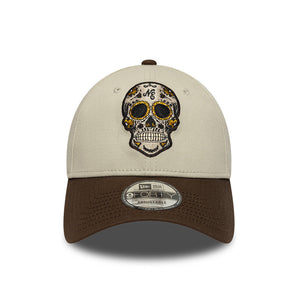 Șapcă New Era 9Forty Ne Skull New Era Reglabilă Bej