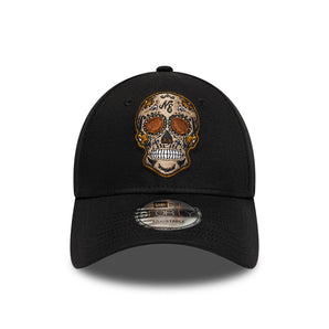 Șapcă New Era 9Forty Ne Skull New Era Reglabilă Neagră