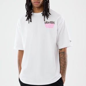 Tricou New Era Spooky Graphic Oversized New Era Alb