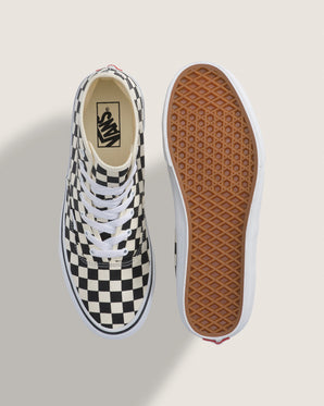 Sneakers Vans Authentic Hi 2.0 Checkerboard Negru