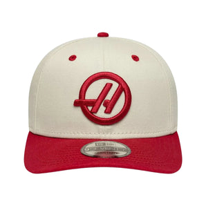 Șapcă New Era 9SEVENTY Stretch Snap Haas Formula 1 Reglabilă Bej