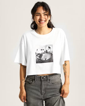 Tricou Vans Rhythm Relaxed Crop