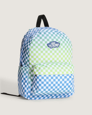 Rucsac Vans Old Skool Grom Check Albastru