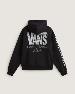 Bluză Vans Racing Full Zip Neagră