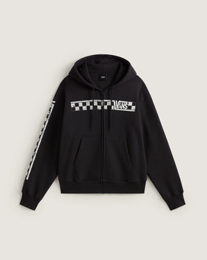 Bluză Vans Racing Full Zip Neagră