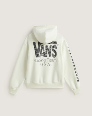 Bluză Vans Racing Full Zip Albă