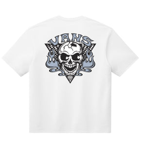 Tricou Vans Blaze Head Short Sleeve Alb