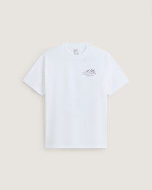 Tricou Vans Dirt Trip Short Sleeve Alb
