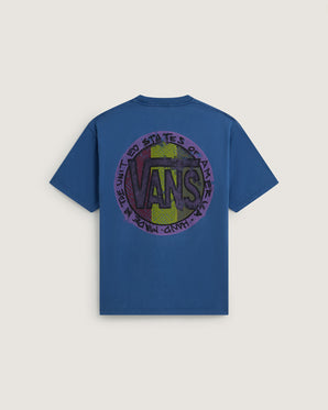 Tricou Vans Blotched Circle Albastru