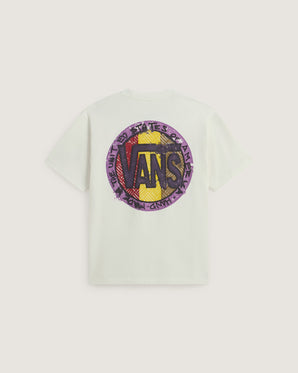 Tricou Vans Blotched Circle Alb