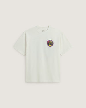 Tricou Vans Blotched Circle Alb
