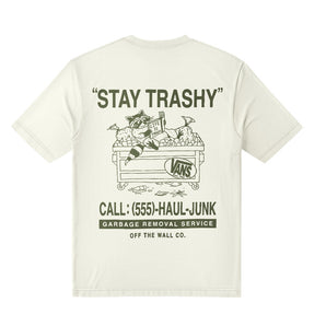 Tricou Vans Trashy Alb